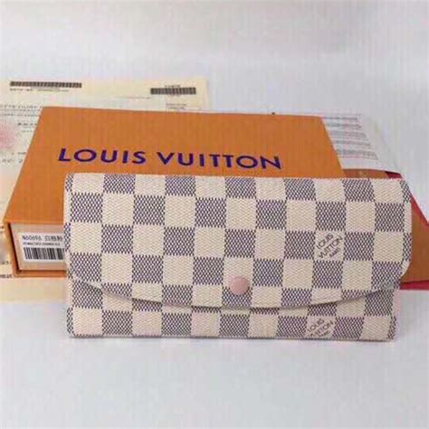 lv emilie wallet damier azur|Emilie Wallet Damier Azur Canvas .